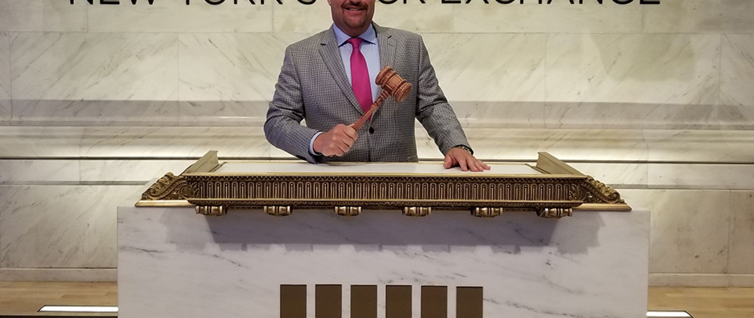 Mark Henry Visits the New York Stock Exchange